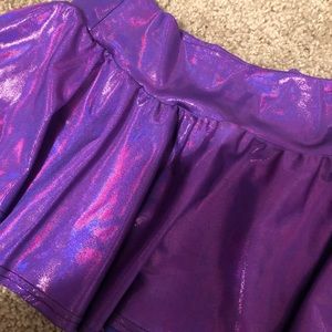 Holographic Purple Mini Skirt💜